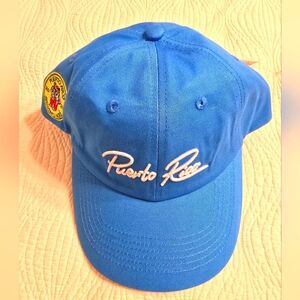 NWT Bad Bunny Puerto Rico DTMF Residency Baseball Cap With El Sapo Concho Patch